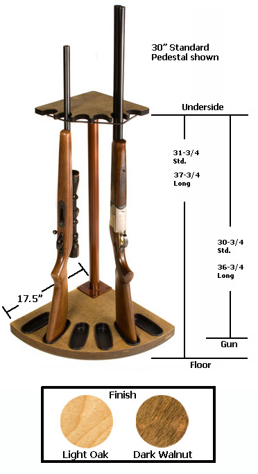 Desk Simple Vertical Gun Rack Plans Details