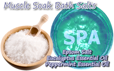 Muscle Soak Bath Salt Spa Therapy